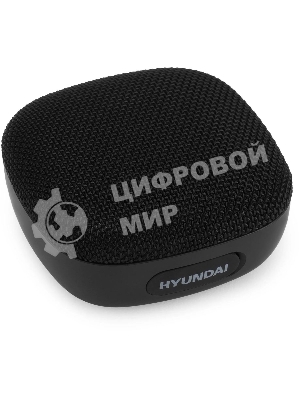Колонка портативная Hyundai H-PS1010 черный 5W 1.0 BT 10м 1200mAh