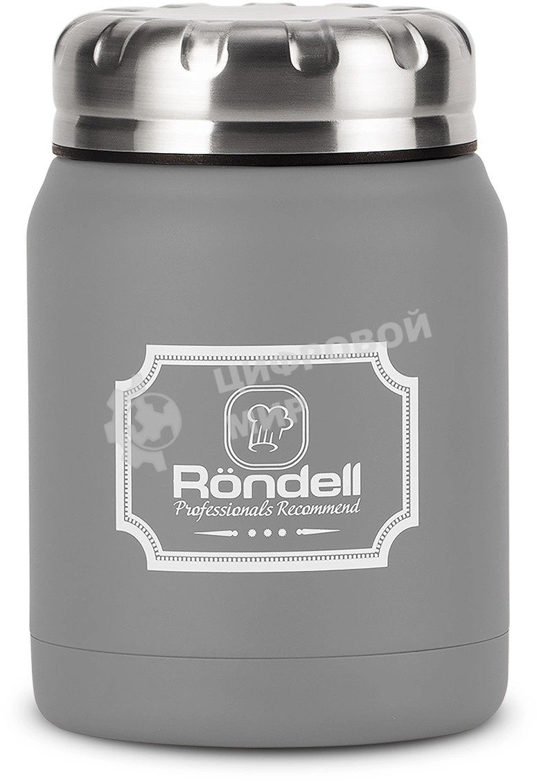 Термос для еды Rondell RDS-941 Grey Picnic 0,5 л