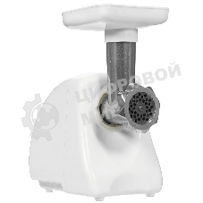 Мясорубка электрическая Ротор Экстра-Р ЭМШ 35/250-2 белый, 1500 Вт, 0.6 кг/мин, реверс, насадки - 2