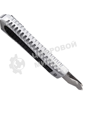 Универсальный нож Deli DL4255 18мм Лезвие SK2. Алюминиевый корпус. Общая длина: 155 мм.