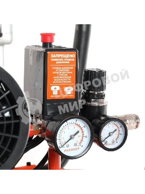 Компрессор поршневой Patriot WO 50-300 безмасляный 300л/мин 50л 2000Вт оранжевый