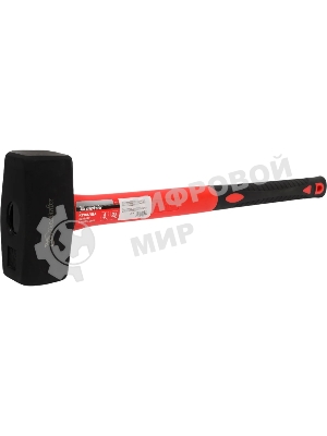 Кувалда Matrix 10976 4 кг, фибергласовая обрезиненная рукоятка 600 мм