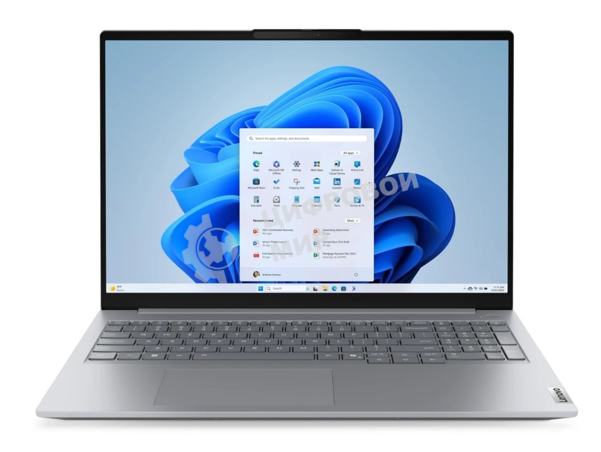 Ноутбук Lenovo ThinkBook 16 G8 IRL/16