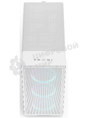 Корпус Fractal Design Epoch XL White TG RGB Clear Tint, Full-Tower, белый, 3 x 140 мм