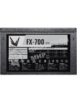 Блок питания Aerocool/Formula FX-700 RTL, 700Вт, 120мм, черный