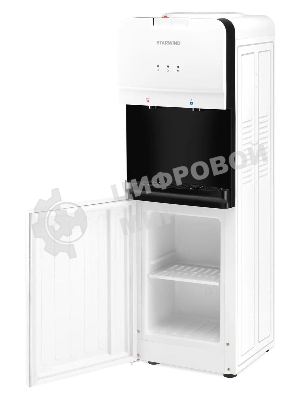 Кулер Starwind SW-1005EW напольный, электронный, белый