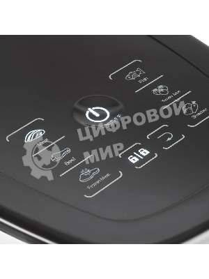 Мясорубка электрическая Rondell RDE-1458 серый, 3000 Вт, 3.5 кг/мин, реверс, защита от перегрузки, металлический лоток, насадки - 5