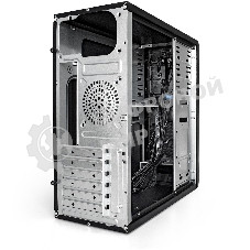 Компьютерный корпус Miditower ExeGate CP-603 Black, ATX, (CP400W, 80мм), 2хUSB+2хUSB 3.0, Audio
