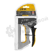 Степлер металлический Denzel скобы в комплекте, 2К рукоятка, тип 53, 6-10 мм