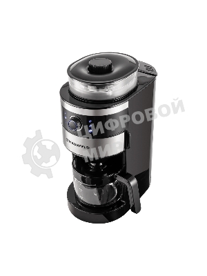 Кофеварка капельная Maunfeld MF-731BK черный, исп. кофе - зерновой/молотый, 0.83 л, 820 Вт.