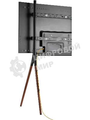 Подставка для телевизора Cactus CS-ST1247BKWN черный/орех, 49
