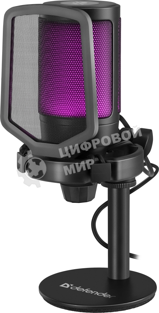 Микрофон DEFENDER IMPULSE GMC 600 USB 64660 RGB 1.7 M