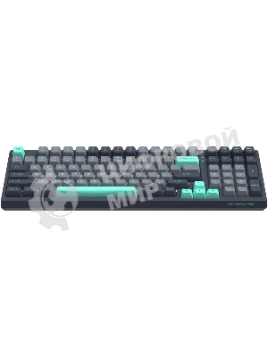 Клавиатура проводная A4Tech Fstyler FS300 механическая черный/серый USB for gamer LED (FS300 PANDA ROCK)