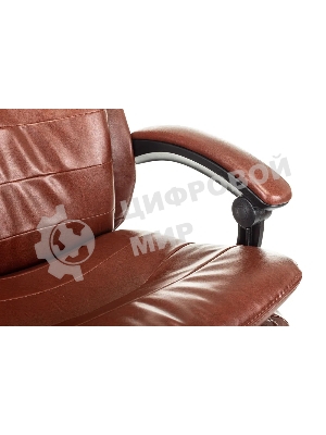Кресло Бюрократ T-9950MSG-F/BROWN-PU коричневый, экокожа