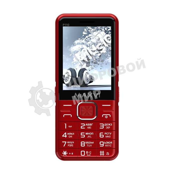 Мобильный телефон Maxvi P110 красный