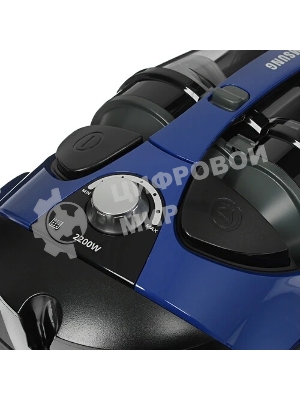 Пылесос Samsung VCC8836V36/XEV синий, 430/2200 Вт, уборка сухая, пылесборник контейнер 2 л