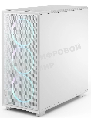 Корпус Fractal Design Epoch XL White TG RGB Clear Tint, Full-Tower, белый, 3 x 140 мм