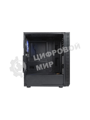 Компьютерный корпус ATX Eurocase A31 ARGB черный без БП закаленное стекло USB 3.0