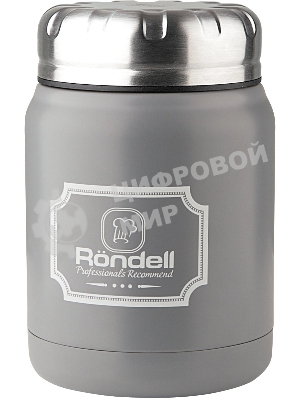 Термос для еды Rondell RDS-941 Grey Picnic 0,5 л