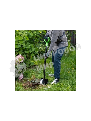 Лопата Сибртех штыковая, металлический черенок