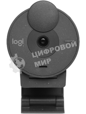 Веб-камера Logitech Brio 300 1920x1080, 30 кадр/с, USB Type-C, микрофон (шумоподавление), автоматическая фокусировка, автоосвещение, универсальное крепление