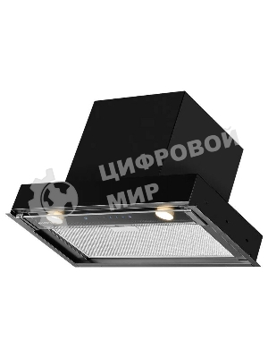 Вытяжка встраиваемая Kuppersberg Nancy 60 черный, 60 см, 850 куб. м/ч, 42 дБ