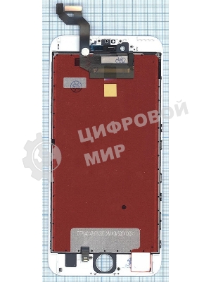 Дисплей для iPhone 6S Plus в сборе с тачскрином (Foxconn), белый
