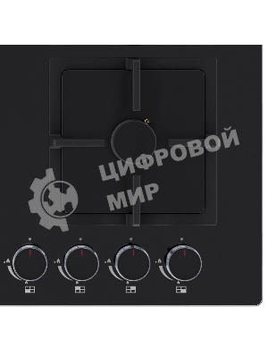Газовая варочная панель LEX GVG 644A BBL независимая, черный