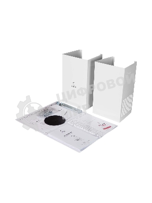 Вытяжка каминная LEX MIRA GS 600 белая, 59.5 см, 1000 куб. м/ч, 49 дБ