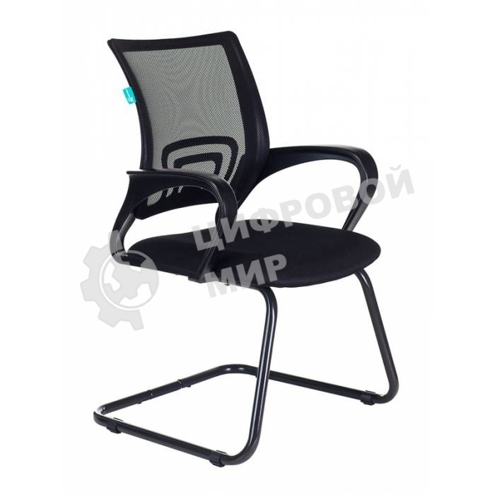 Кресло Бюрократ CH-695N-AV/B/TW-11 черный, экокожа, 120 кг, механизм качания