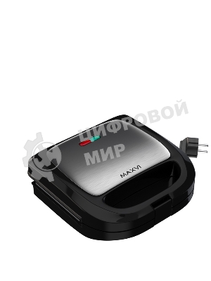 Сэндвичница MAXVI SM751S silver-black