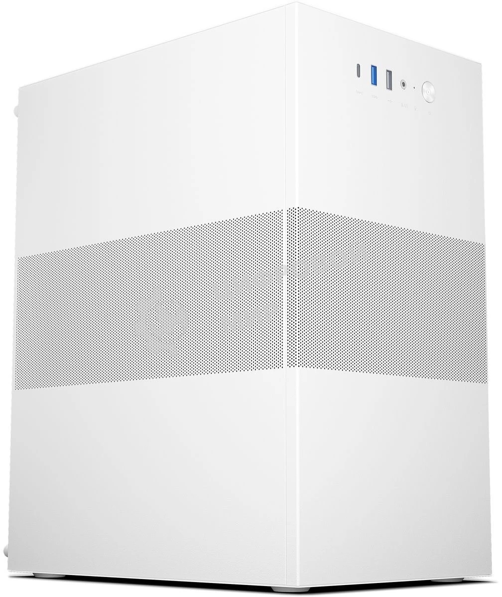 Компьютерный корпус ACD Coffer 109W xmxATX, Type-C + USB 3.0 + USB ports + HD audio combo, Mesh, белый