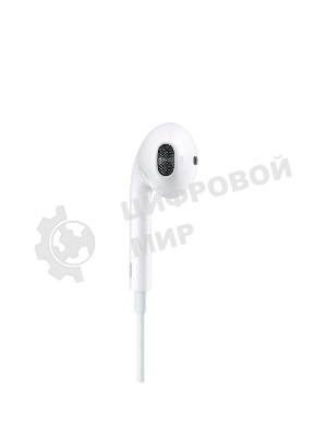 Проводные наушники Apple EarPods A1748 белый, вкладыши, Lightning, микрофон, регулировка громкости
