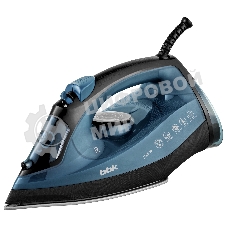 Утюг BBK ISE-2601 темно-синий, 2600 Вт, 60 г/мин, 180 г/мин, 320 мл