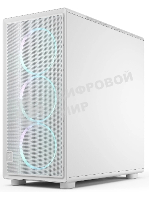 Корпус Fractal Design Epoch XL White TG RGB Clear Tint, Full-Tower, белый, 3 x 140 мм