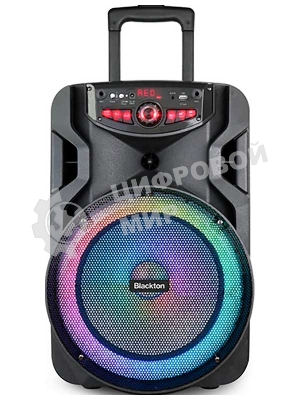 Портативная акустика Blackton Bt PBS2113 черный Мощность RMS 40 Вт Bluetooth