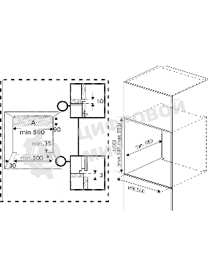 Встраиваемый духовой шкаф Beko BIOC1431KWNC белый