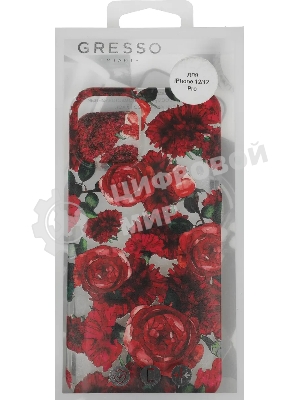 Чехол (клип-кейс) Gresso Air для Apple iPhone 12/12 Pro прозрачный/рисунок gr17aaae9067