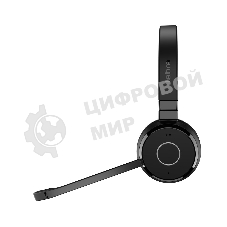 Гарнитура Jabra Evolve 65 TE чёрный, беспроводная, Bluetooth, до 16 ч