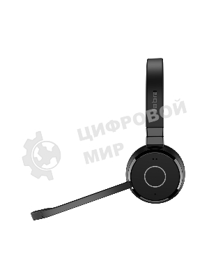 Гарнитура Jabra Evolve 65 TE чёрный, беспроводная, Bluetooth, до 16 ч
