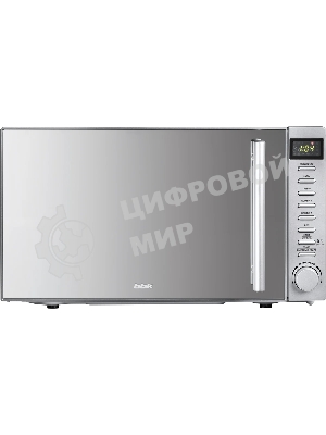 Микроволновая печь BBK 20MWG-733T/BS-M серебристый, 20 л, 700 Вт, переключатели - тактовый механизм, кнопки