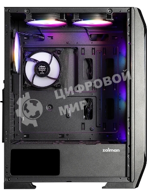 Компьютерный корпус ZALMAN N7 PLUS V2, ATX, черный, WINDOW, 1xCombo (3.5” or 2.5”), 1 x 3.5”, 3 x 2.5”, 2xUSB2.0, 1xUSB3.0, FRONT 3x120мм RGB, REAR 1x120мм RGB, TOP 2x120мм RGB, SIDE 1x120мм
