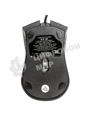 Мышь проводная Dialog Pointer MOP-08U черный, 800 dpi, USB, кнопки - 3