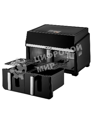 Аэрогриль BRAYER BR2050 черный, 2200 Вт, 10 л, сенсор, 8 программ