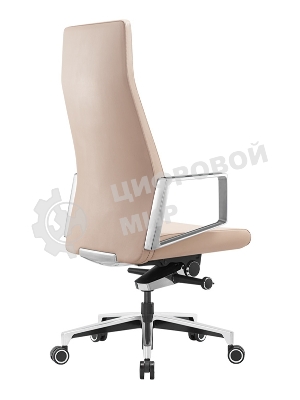 Кресло Бюрократ JONS/BEIGE бежевый, кожа