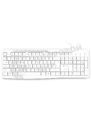 Клавиатура Oklick 305M проводная, USB Type-A, белый