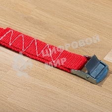 Ремень Rexant для крепления груза, с фиксатором, 6м красный