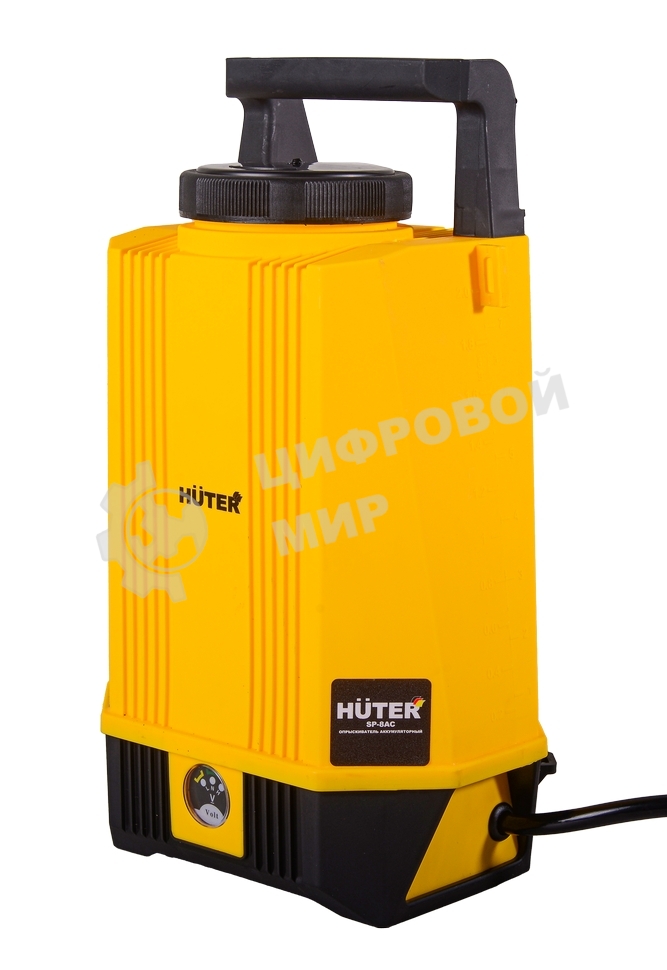 Опрыскиватель Huter SP SP-8AC аккум. наплеч. 8л желтый/черный (70/13/53)