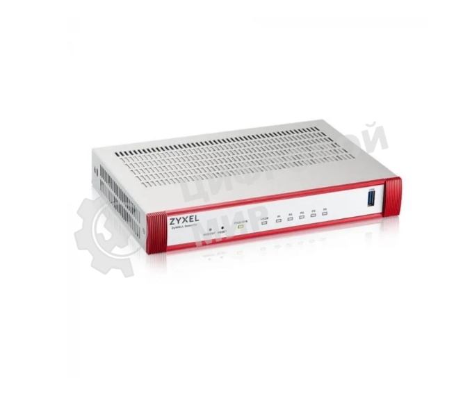 Межсетевой экран Zyxel USG FLEX 50H с подпиской Gold на 1 год (AV, CF, IDP/DPI, Sandboxing, SecuReporter), 5xRJ-45: 1G (LAN/WAN), 1xUSB3.0 **