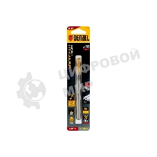 Сверло спиральное по металлу Denzel 10 x 133 мм, Р6М5, Golden Tip